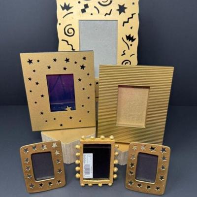 Gold-Tone Picture Frames in Assorted Style - Modulus, Milano & More	