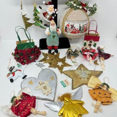 Vintage Frederick & Nelson Ball Ornament + Holiday Decor Variety Pack	
