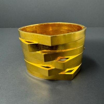 Hot Item! Saudi Arabian Pure Gold 9999 Bracelet Cuff- Approx 156.55g	
