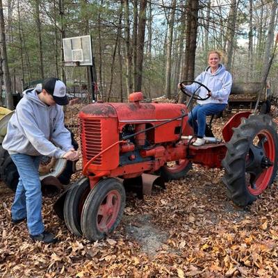 CASE 1940s tractor