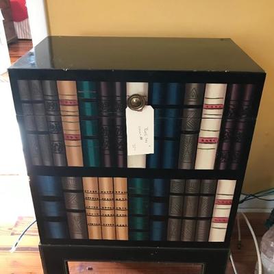 faux book storage box $75
21 X 12 X 30"