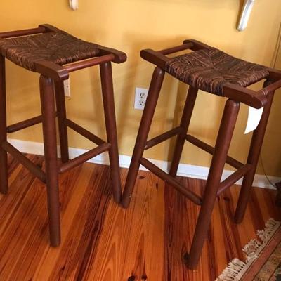 pair of 30" high stools $99