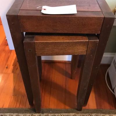 nesting tables $42
15 X 25"
