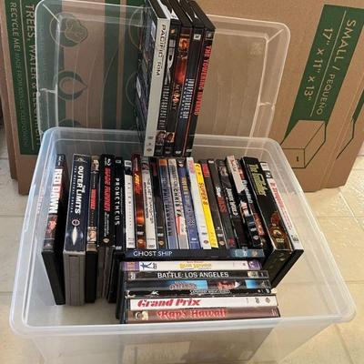 AAT007 Bin Of Various DVD’s