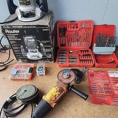 AAT096 - Router, Grinder and Drill Bits