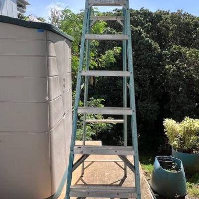 AAT137- Werner 8ft Industrial Step Ladder
