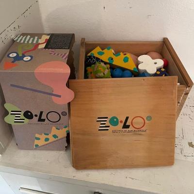 ZOLO by Higashi Glaser Design Wooden Toy Set