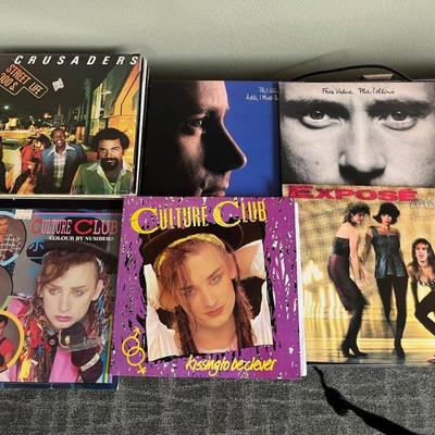 Lots of cool vintage records!