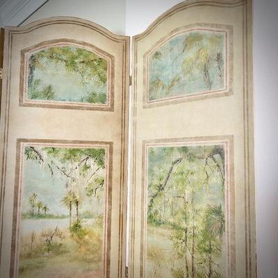 Three-panel room divider/screen (note this is a very tall piece)