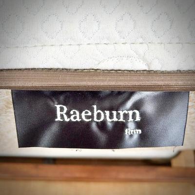 Stearns & Foster king mattress set - "Raeburn Firm" (note that the bedframe stays with the home)