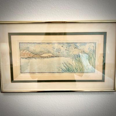 Signed and numbered Jennifer Berringer art
