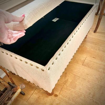 Bench with storage