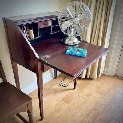 Vintage writing desk from Udell works in Indianapolis