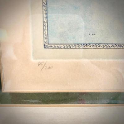 Signed and numbered Jennifer Berringer art
