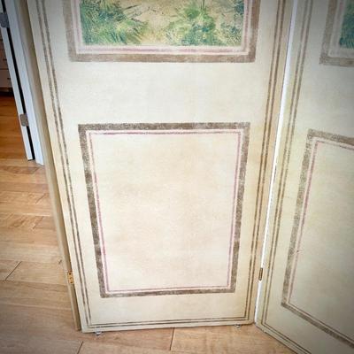 Three-panel room divider/screen (note this is a very tall piece)