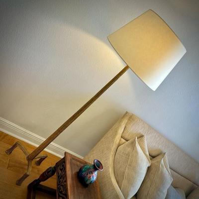 Strie floor lamp