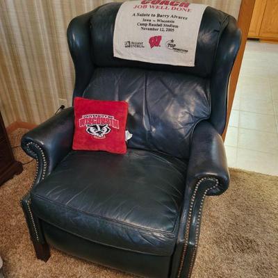 Blue Recliner