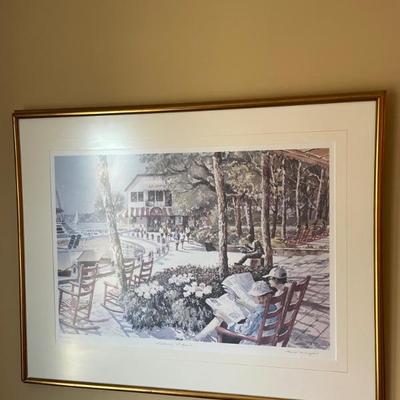 Bert Wright Original signed and numbered Watercolor 