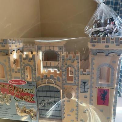 Melissa and Doug unopened Medieval castle