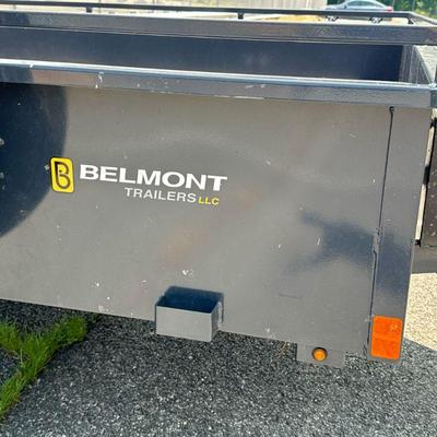 BELMONT 6 x 12 UTILITY / LANDSCAPING TRAILER | 6x12 UT612SS single axle utility trailer with metal gate/ ramp, near new condition with...