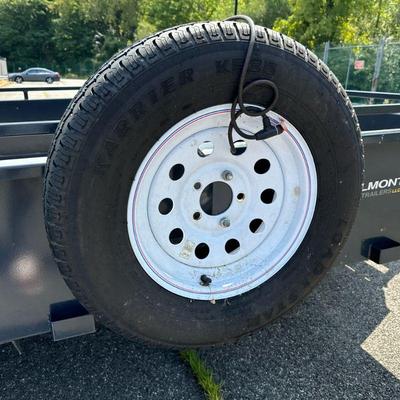 BELMONT 6 x 12 UTILITY / LANDSCAPING TRAILER | 6x12 UT612SS single axle utility trailer with metal gate/ ramp, near new condition with...