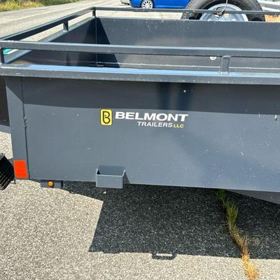 BELMONT 6 x 12 UTILITY / LANDSCAPING TRAILER | 6x12 UT612SS single axle utility trailer with metal gate/ ramp, near new condition with...
