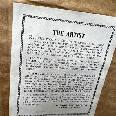 more info on artist Robert Wood.