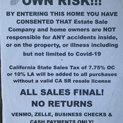 Estate sale photo