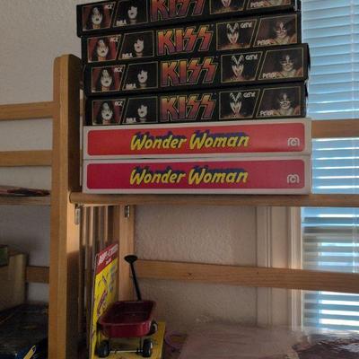 Kiss and Wonder Woman Dolls