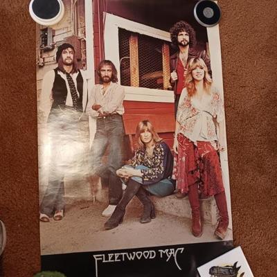 Original Fleetwood Mac Album Poster