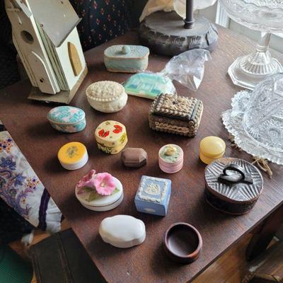 Trinket boxes
