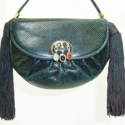 Signed Judith Leiber handbag