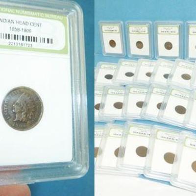  Indian Head Penny LOT