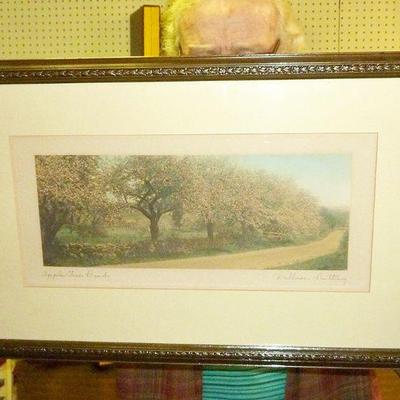 signed Wallace Nutting print