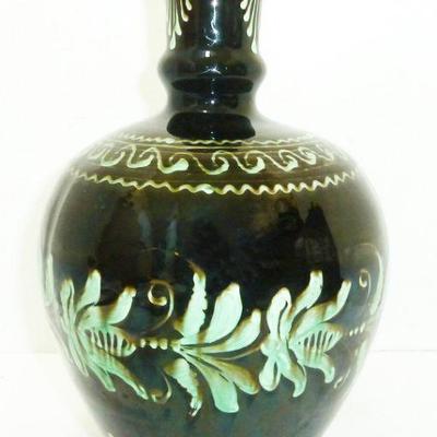 Signed Hungary pottery vase