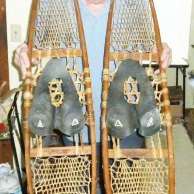 signed SNO CRAFT snowshoes