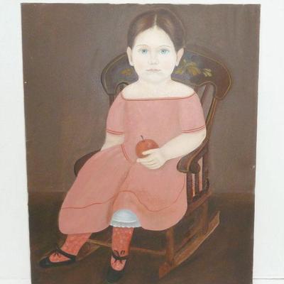 several canvas paintings