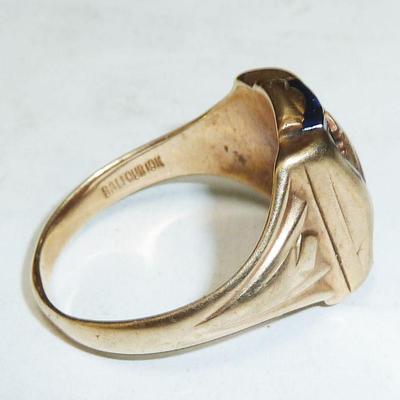 10K Gold class ring