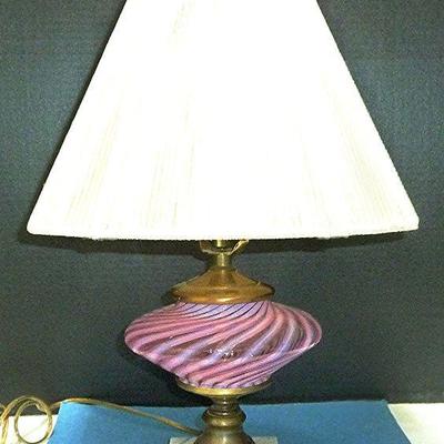 Fenton table lamp