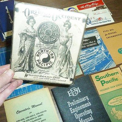 more railroad ephemera lots