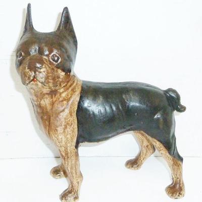 Hubley iron doorstop dog