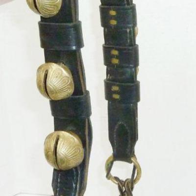 several sleigh bell straps