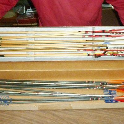hunting and practice arrows