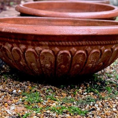 Vintage Italian Terracotta Planters =