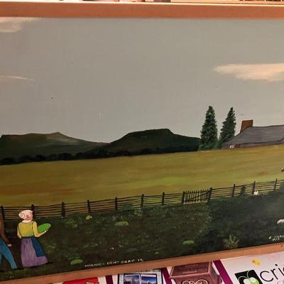 Original signed Essie Ward oil painting