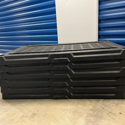 PTH388- Black, Storage Shelves Without Legs