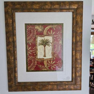 PTH302 - Exotica Palm II By Museum Prints Artdirect