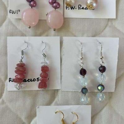 PTH104- Beautiful Hand Crafted Earrings By Myrna Lee Chang