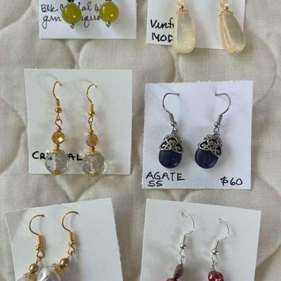 PTH107- Beautiful Collection Of Myrna Lee Chang Earrings