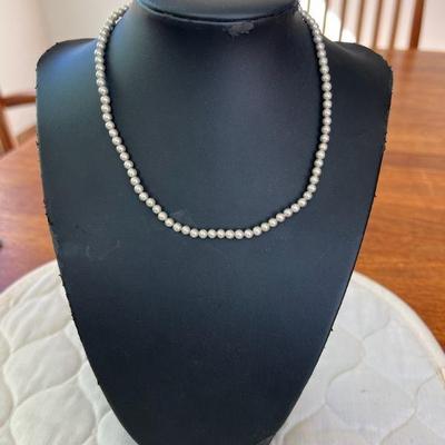 PTH078- Elegant Pearl Shell Necklace By Myna Lee Chang